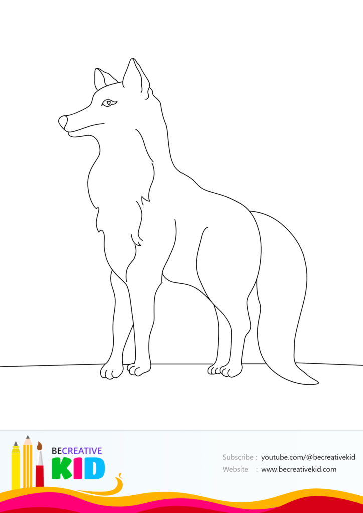 You will learn how to draw Fox with water colors. Coloring pages download, fill color art work, fill color to drawing, How kids/children learn drawing and painting