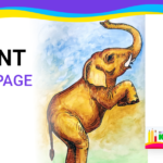 Download Free coloring page for coloring Elephant pdf download and fill color - how to fill color Elephant