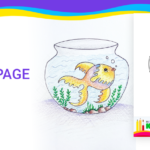 Free coloring page for coloring Fish pdf download and fill color - how to fill color Fish