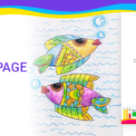 Download Free coloring pages for coloring Fish pdf download and fill color - how to fill color Fish