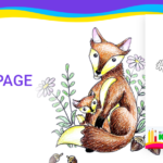 Download Free coloring pagesa for coloring Fox pdf download and fill color - how to fill color Fox