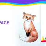 Download coloring page for coloring Fox pdf download and fill color - how to fill color Fox
