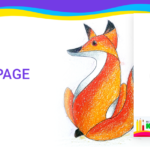 Download Free coloring page for coloring Fox pdf download and fill color - how to fill color Fox