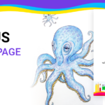 Download Free coloring page for coloring Octopus pdf download and fill color - how to fill color Octopus