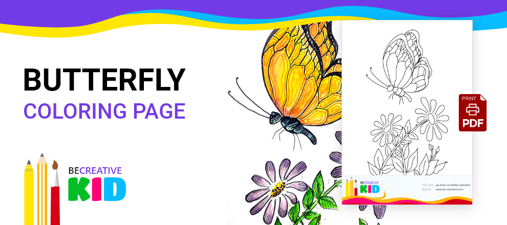 Free coloring page for coloring butterfly download it and fill color - how to fill color butterfly